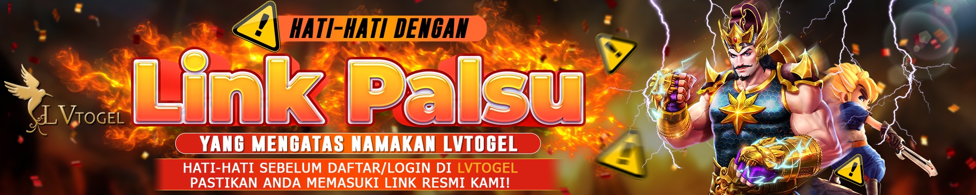 HATI HATI LINK MENGATASNAMAKAN LVTOGEL